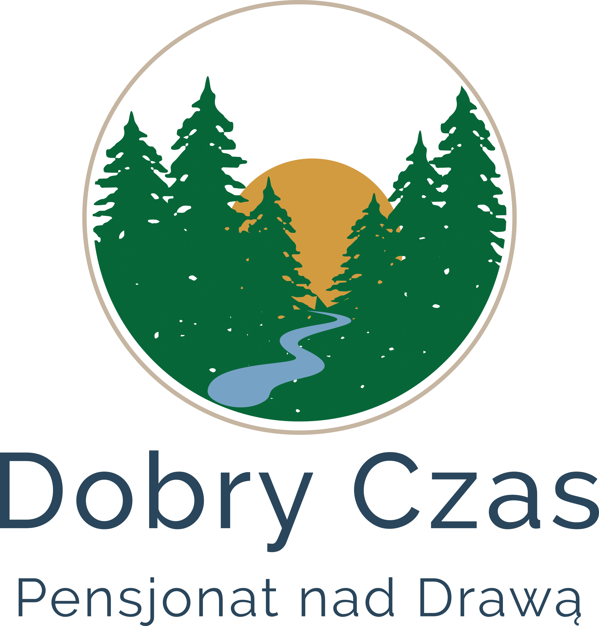 Logo pensjonat Dobry Czas